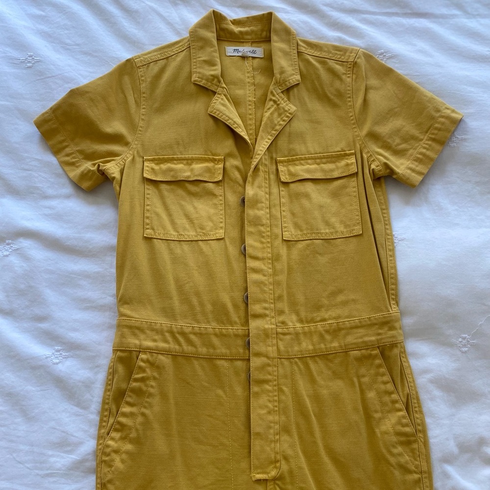 Madewell Short-sleeve Full-length Coveralls
